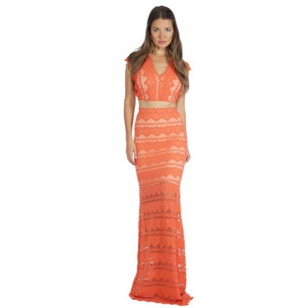 Nightcap Sierra Lace Maxi Skirt